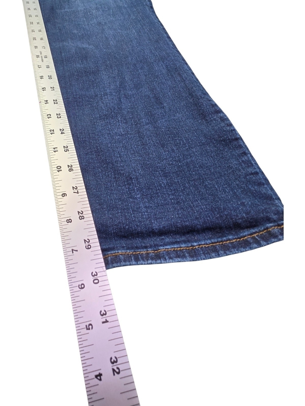 KUT from the Kloth Catherine Boyfriend Jeans Dark Wash Stretch Blue Size 12 - Picture 9 of 11